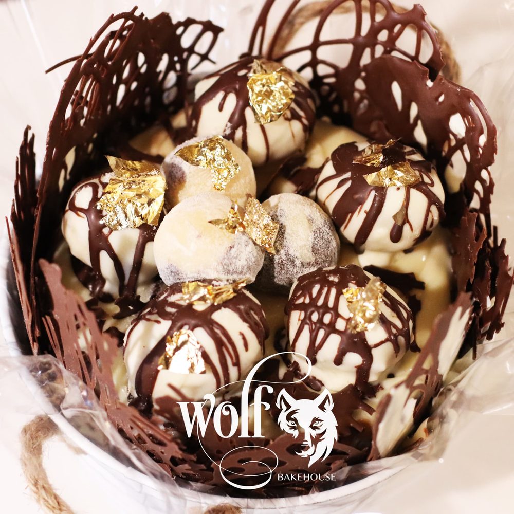 Dos Amores truffle basket by Milene Pereira at Wolf Bakehouse