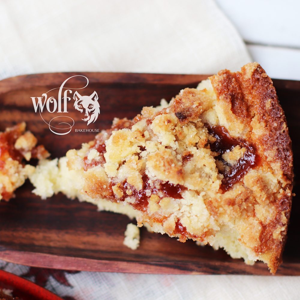 Cuca with guava by Milene Pereira at Wolf Bakehouse